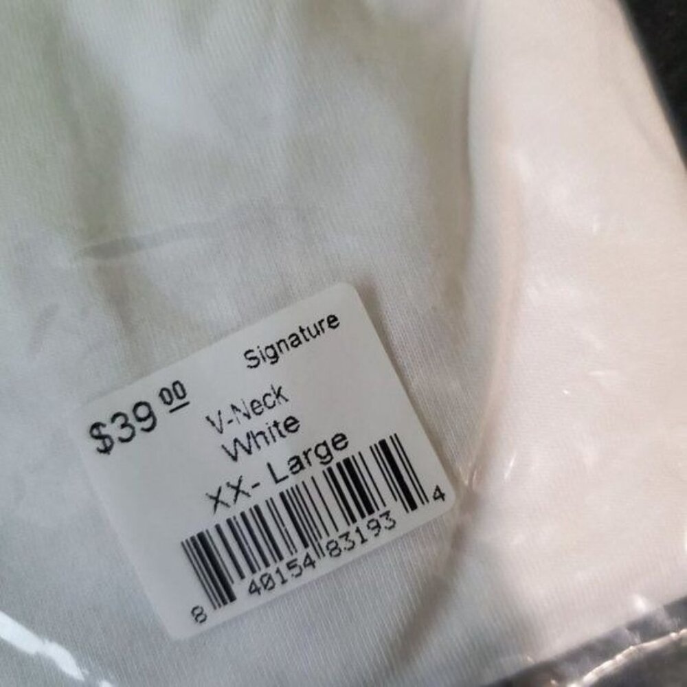 Marine Layer mens tee shirts sz XXL white Vneck Short Sleeve soft supima - Picture 12 of 12